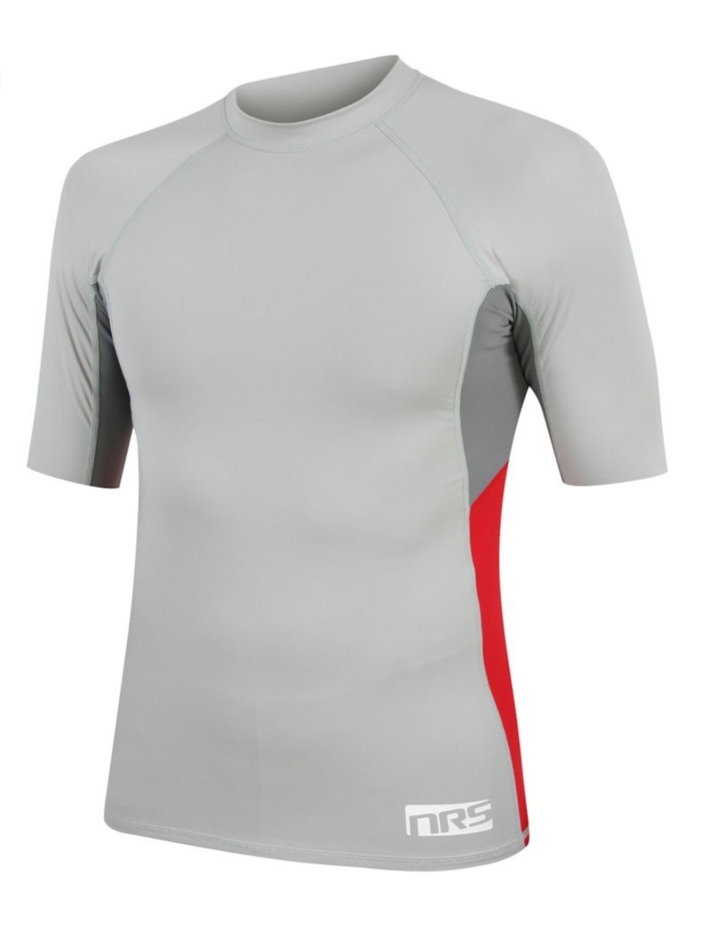 NRS Hydrosilk Shirt Gray / Red Size XXL
